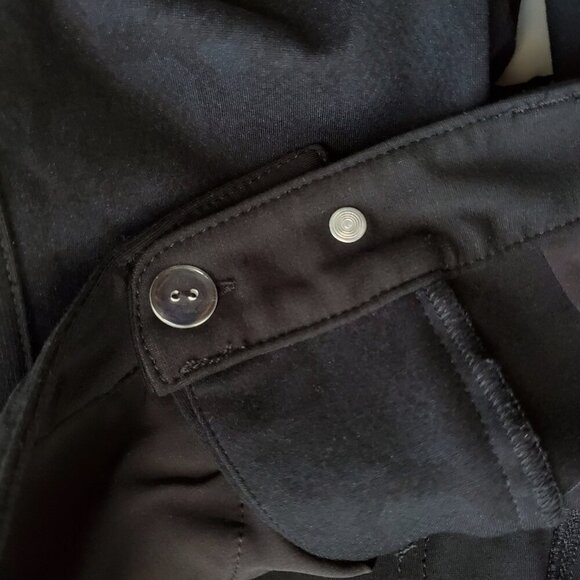 CACHE Stretchy Snakeprint Panel Black Jeggings Size 0 - Picture 11 of 16